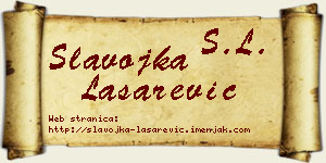 Slavojka Lašarević vizit kartica